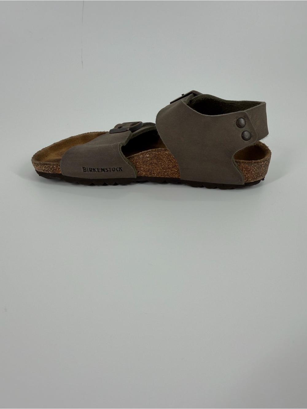 Birkenstock Kids New York Double Strap Mocha Sandals Size 29 - Picture 6 of 9
